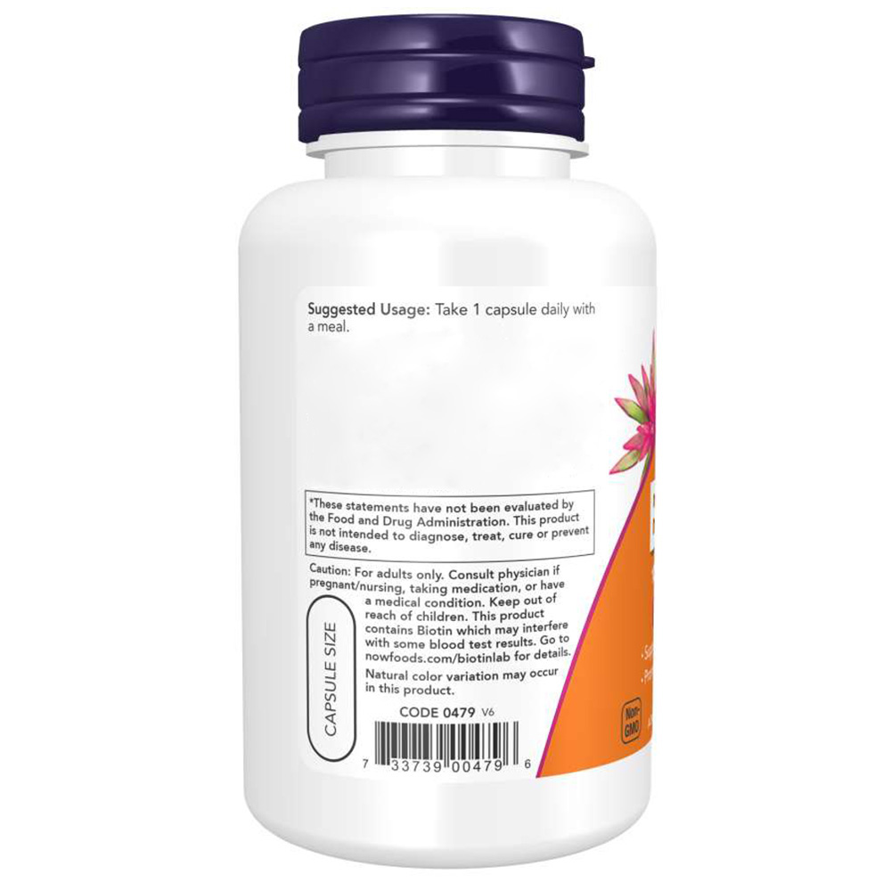 NOW - Biotin, 10 mg (10 000 mcg), extra stark - Bild 6