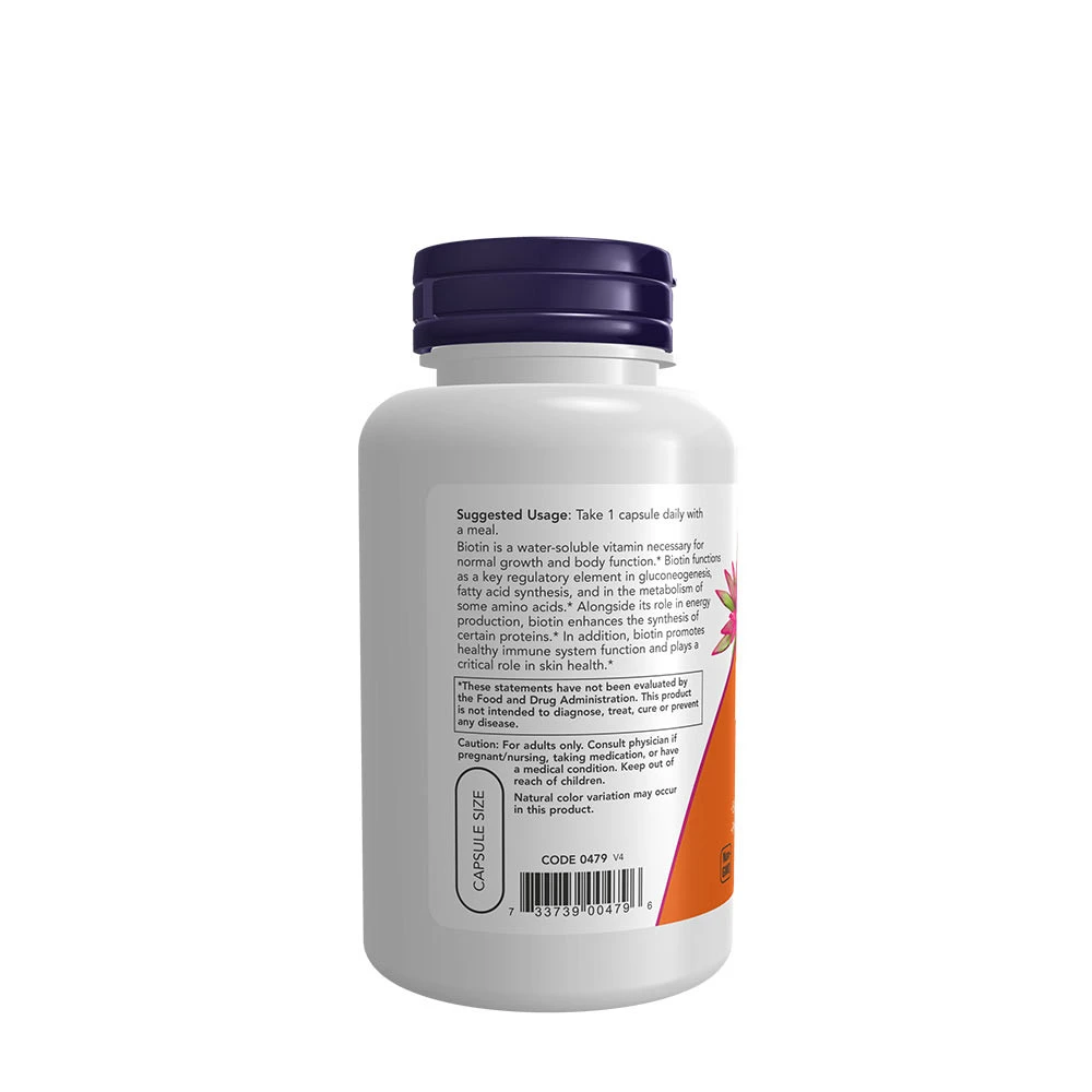 NOW - Biotin, 10 mg (10 000 mcg), extra stark - Bild 10