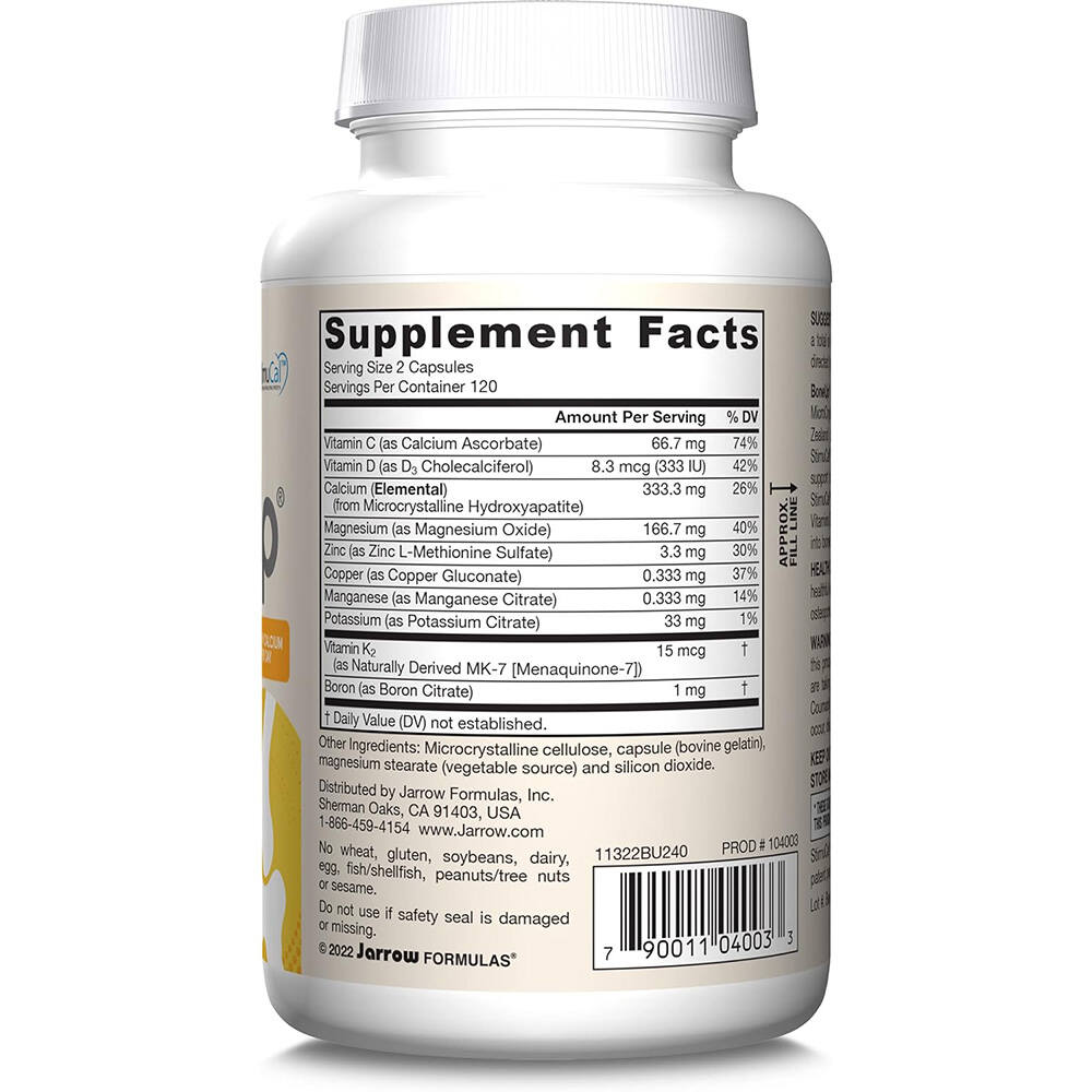 Jarrow Formulas - BoneUp, 240 kapslar - Bild 3