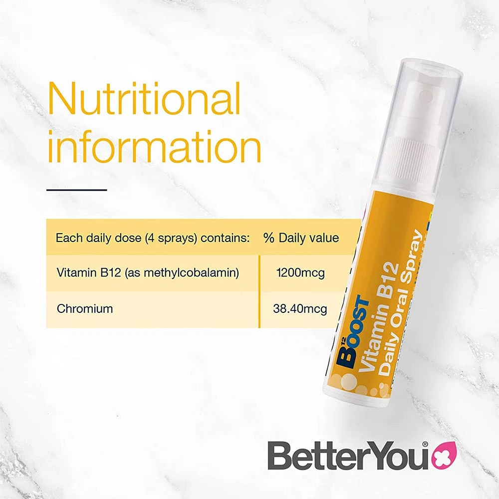 BetterYou - Boost B12 Munnspray, 25 ml - Bild 2
