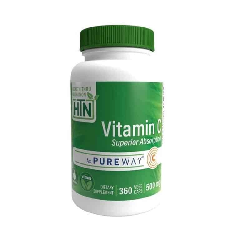 Health Thru Nutrition - C-vitamin, 500 mg, 360 kapslar | Vitaminer och MineralerHälsa och välbefinnandeVissa vitaminerC-vitaminHälsokost | Apoteka