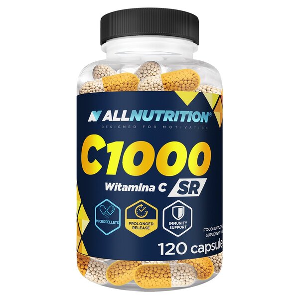 Allnutrition - C1000 SR, 120 kapslar | Vitaminer och MineralerHälsa och välbefinnandeHälsokost | Apoteka