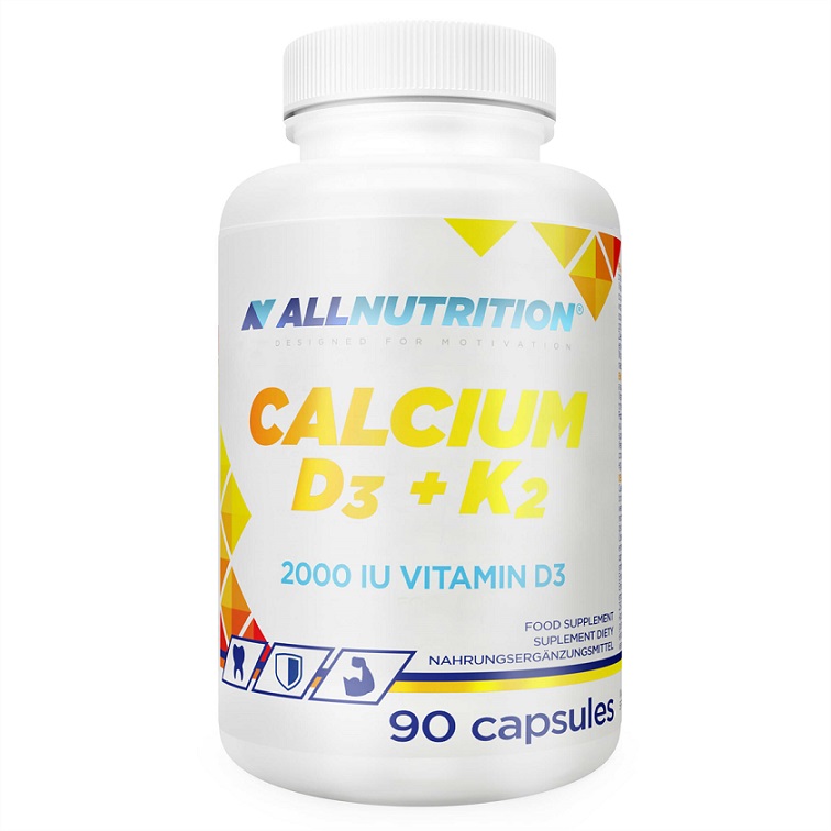 Allnutrition - Kalcium D3 + K2, 90 kapslar | Vitaminer och MineralerHälsa och välbefinnandeHälsokost | Apoteka