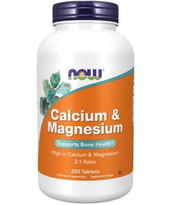 Calcium & Magnesium - 250 tablets