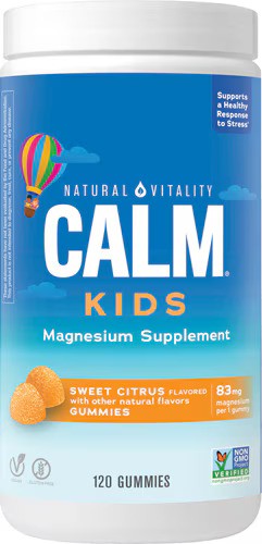 Natural Vitality - Calm Kids Gummies, Söt Citrus, 120 gummibjörnar | Vitaminer och MineralerVeganska produkterHälsa och välbefinnandeHälsokostBarns hälsa | Apoteka