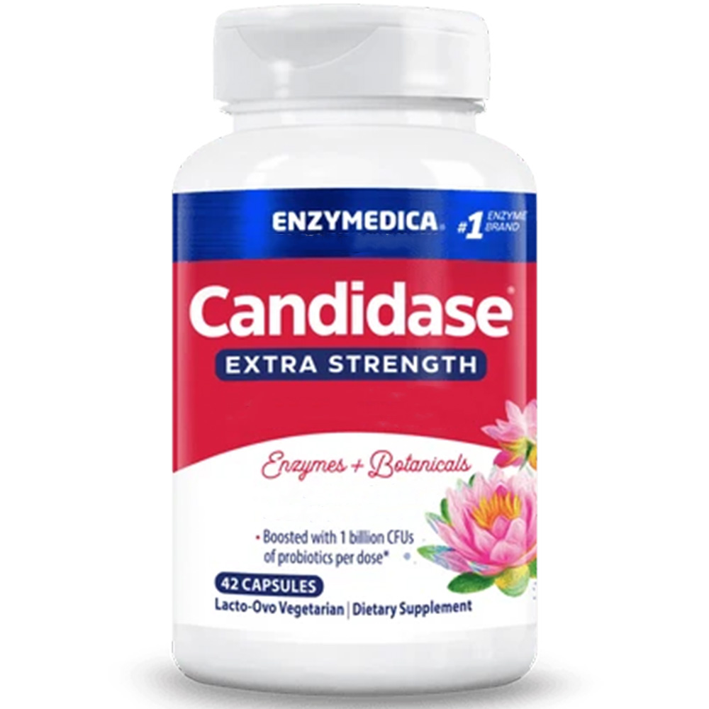 Enzymedica - Candidase Extra Strength, 42 kapslar - Bild 4