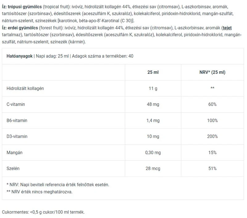 BioTechUSA - Kollagen Vätska, Tropisk Frukt - 1000 ml - Bild 5