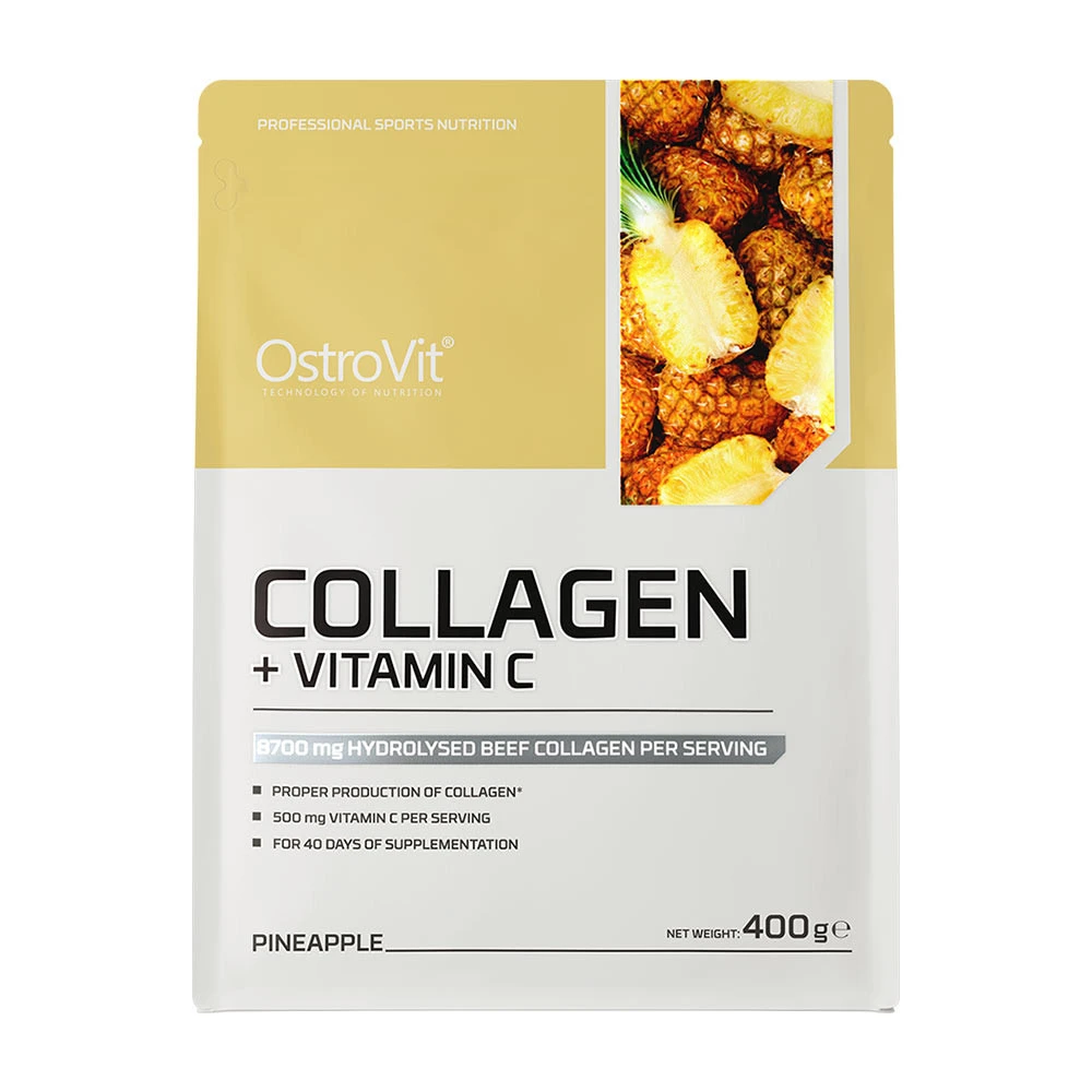 OstroVit - Kollagen + Vitamin C, Ananas, 400g - Bild 3