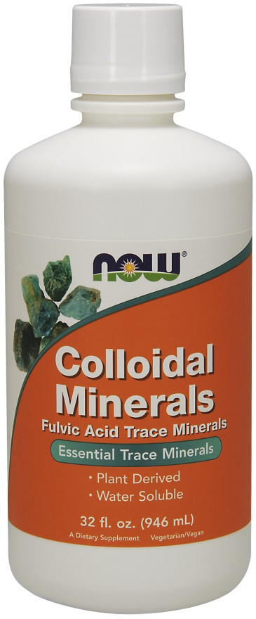 NOW Foods - Kolloidala Mineraler, Hallon, 946 ml | Vitaminer och MineralerVeganska produkterHälsokostMultimineraler | Apoteka