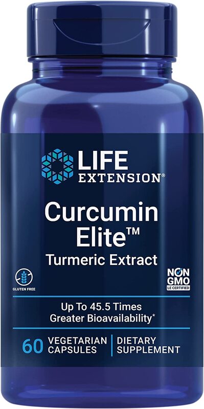 Life Extension - Curcumin Elite Gurkmejaextrakt, 60 kapslar - Bild 2