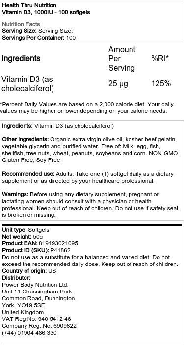 5000 IE - 360 softgels