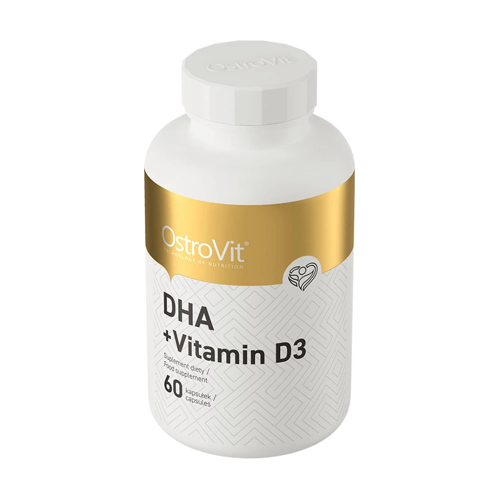 OstroVit - DHA + Vitamin D3, 60 kapslar - Bild 5