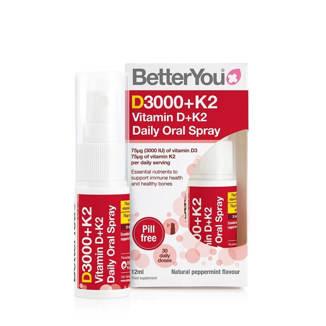 BetterYou - DLux+ Daglig Munspray med Vitamin D och K2, 12 ml | Vitaminer och MineralerHälsa och välbefinnandeHälsokost | Apoteka
