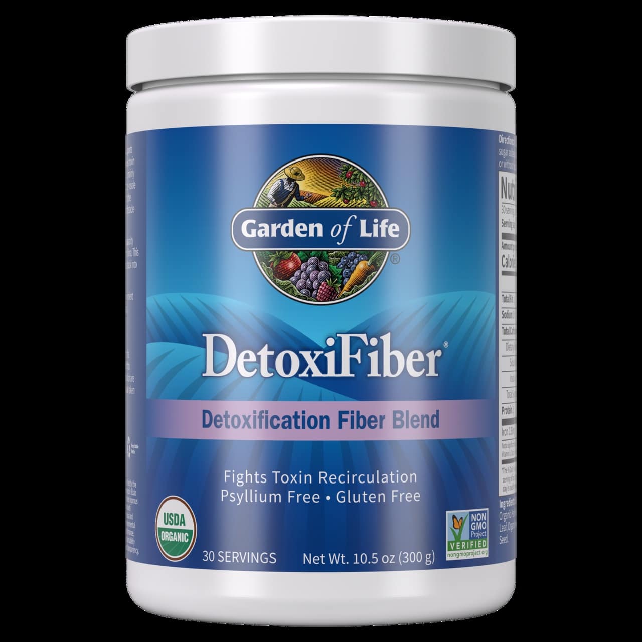 Garden of Life - DetoxiFiber, 300 g | Hälsa och välbefinnandeHälsokost | Apoteka