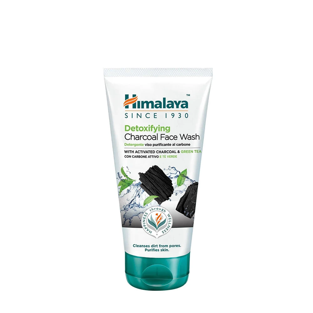 Detoxifying Charcoal Face Wash - 150 ml.