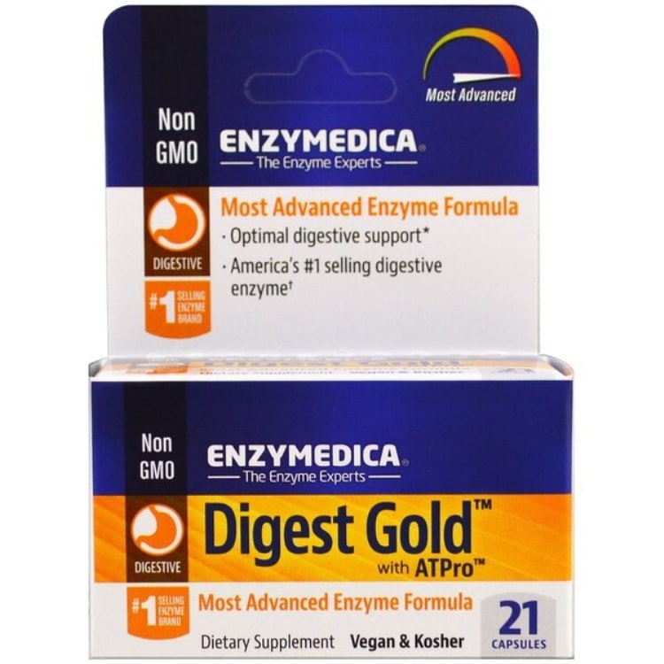 Enzymedica - Digest Gold med ATPro, 21 kapslar | Vitaminer och MineralerVeganska produkterHälsa och välbefinnandeHälsokostEnzymer | Apoteka