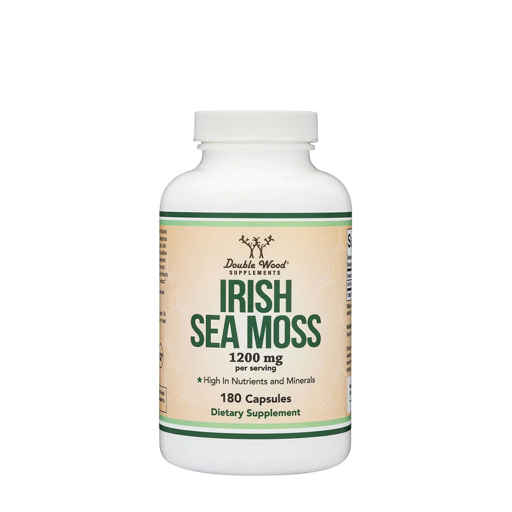 Double Wood Supplements Irish Sea Moss (180 Capsules)