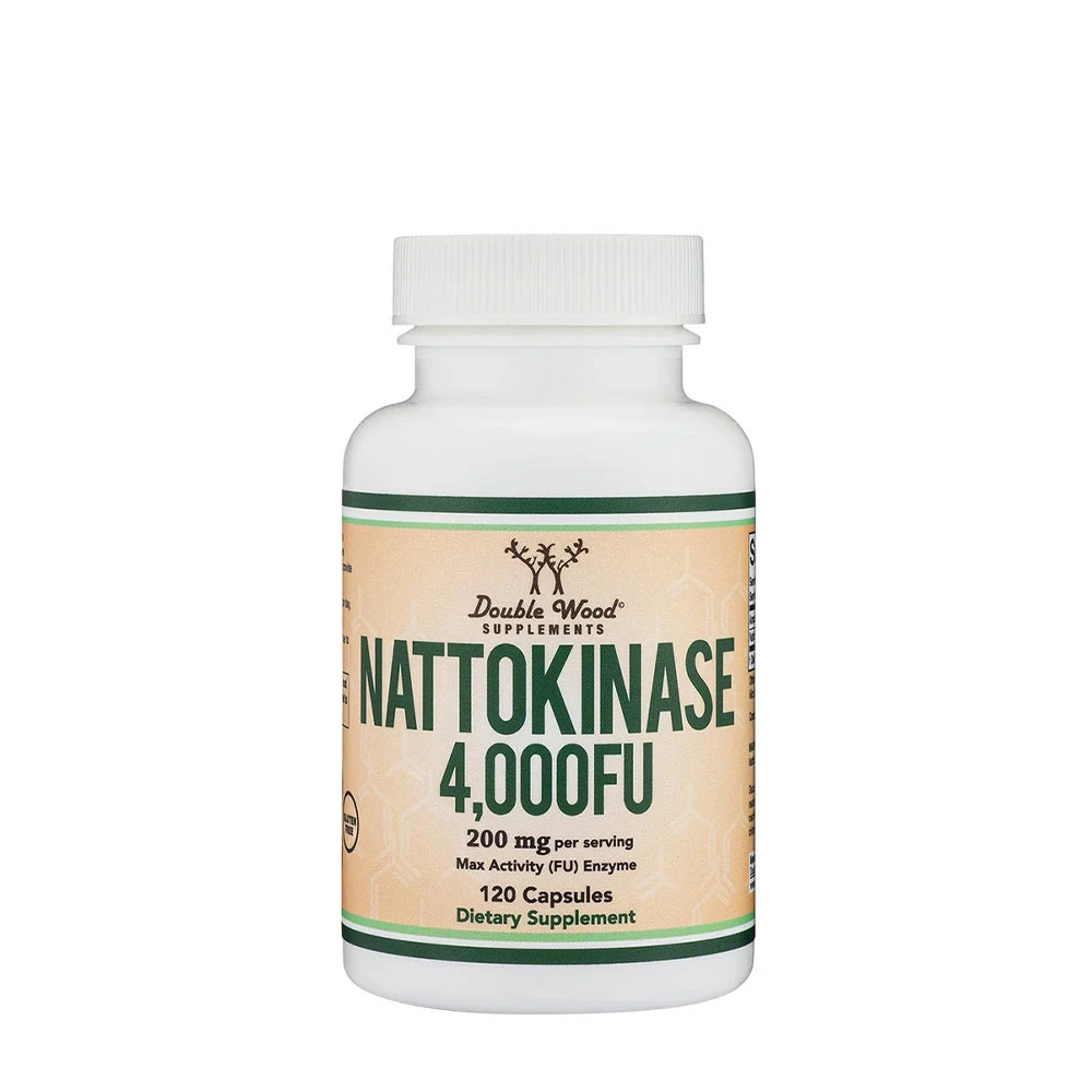 Double Wood Supplements Nattokinase (120 Capsules)
