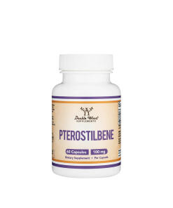 Double Wood Supplements Pterostilbene (60 Capsules)
