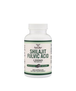 Double Wood Supplements Shilajit Resin (120 Capsules)