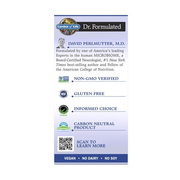 Garden of Life - Dr. Formulated Quercetin Recovery, 500 mg, 30 veganska tabletter - Bild 3