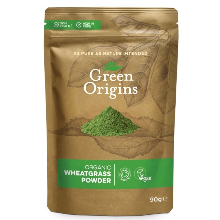 Green Origins - Ekologiskt Vetegräspulver, 90g | Vitaminer och MineralerVeganska produkterHälsa och välbefinnandeHälsokost | Apoteka