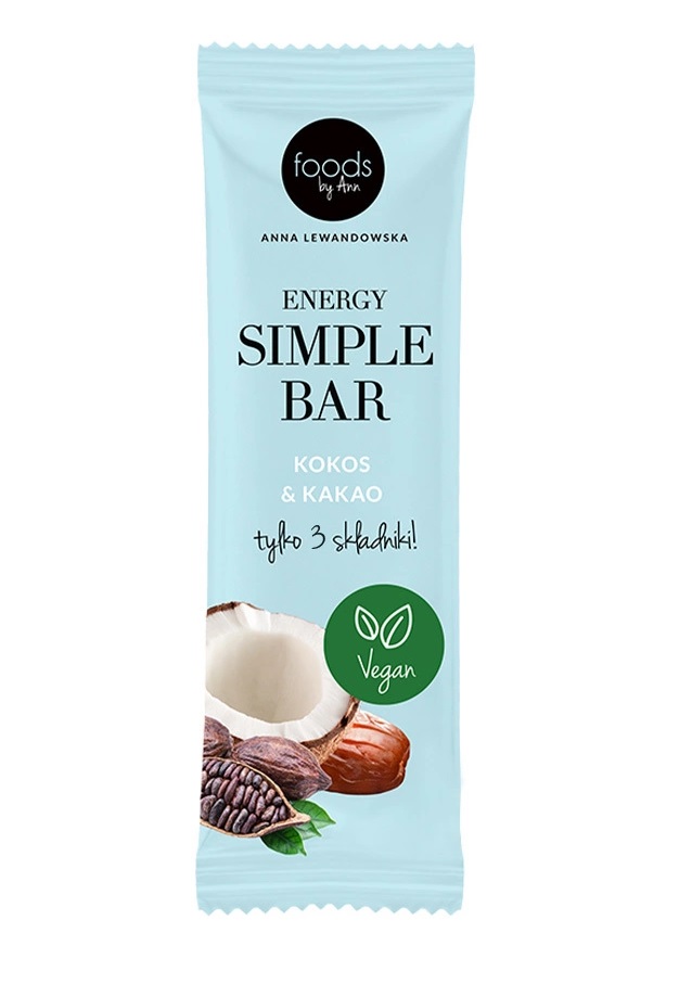Energi Simple Bar, Kokos & Kakao - 15 x 35 g | Veganska produkterHälsokost | Apoteka