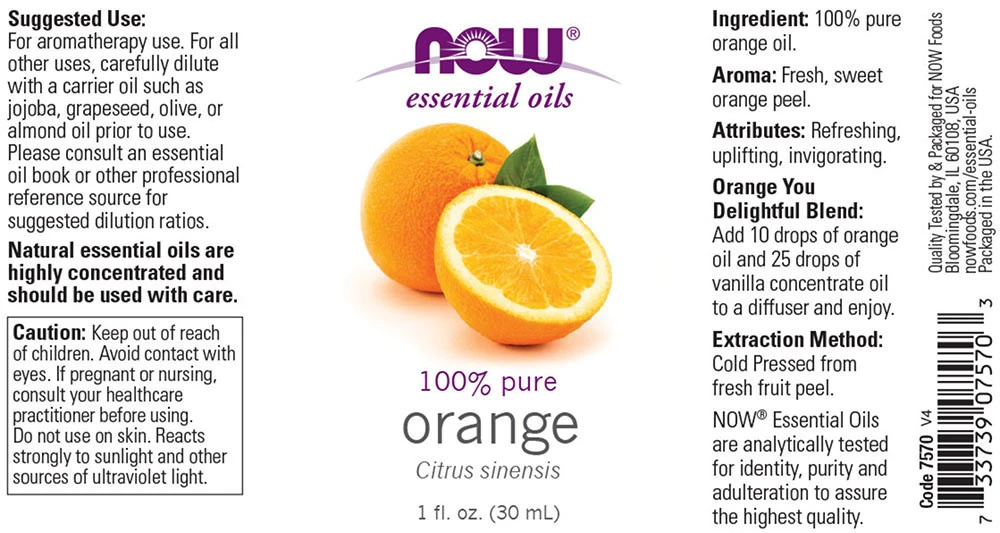 Orange Oil Pure - 30 ml.