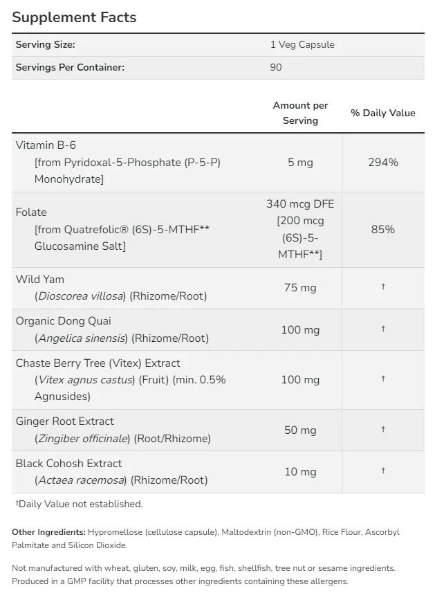 NOW - Female Balance, 90 kapslar - Bild 2
