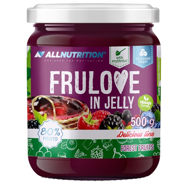 Allnutrition - Frulove i Gelé, Skogsbär, 500g | Veganska produkterHälsokost | Apoteka
