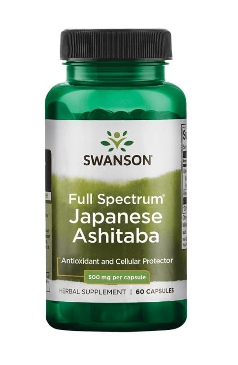 Swanson - Fullspektrum Japansk Ashitaba, 500 mg - 60 kapslar | Hälsa och välbefinnandeHälsokost | Apoteka