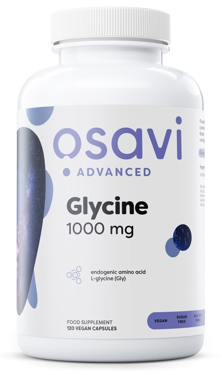 Osavi - Glycin, 1000 mg, 120 vegankapslar | Hälsa och välbefinnandeAminosyror och BCAAHälsokostFitness och träning | Apoteka