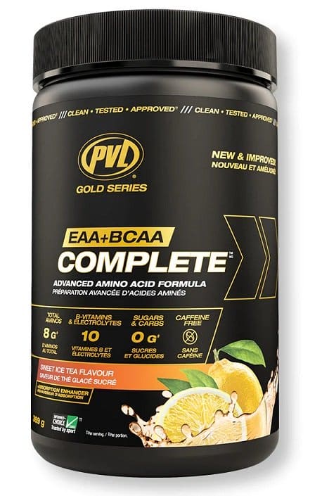 PVL Essentials - Gold Series EAA + BCAA Complete, Söd Isthe - 369g | Vitaminer och MineralerAminosyror och BCAAHälsokostBCAA och EAAFitness och träningL-arginin | Apoteka