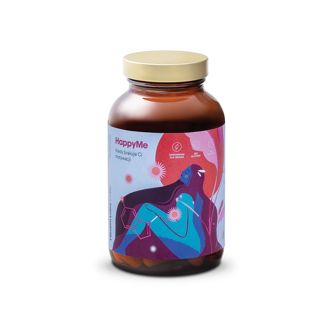 Health Labs Care - HappyMe, 120 kapslar | Vitaminer och MineralerHälsa och välbefinnandeÖrttillskottL-karnitinÖrter och växtbaserade preparat | Apoteka
