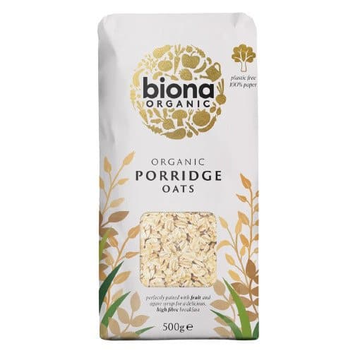 Biona Organic - Havregryn, 500 g | HälsokostMåltidsersättningar | Apoteka