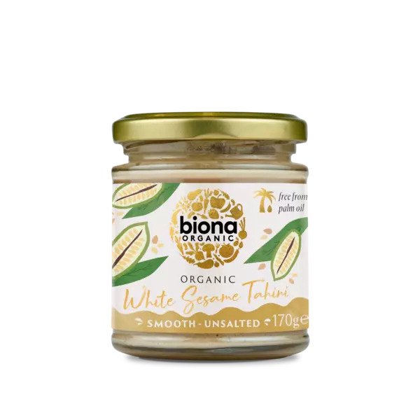 Biona Organic - Tahin av vita sesamfrön, slät - 170 g | Veganska produkterHälsa och välbefinnandeHälsokost | Apoteka