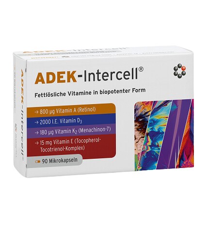 Intercell Pharma - Adek-Intercell, 90 kapslar | Vitaminer och MineralerVissa vitaminer | Apoteka