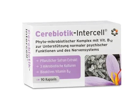 Intercell Pharma - Cerebiotik-Intercell, 90 kapslar | Vitaminer och MineralerHälsa och välbefinnandeÖrttillskottProbiotikaÖrter och växtbaserade preparat | Apoteka