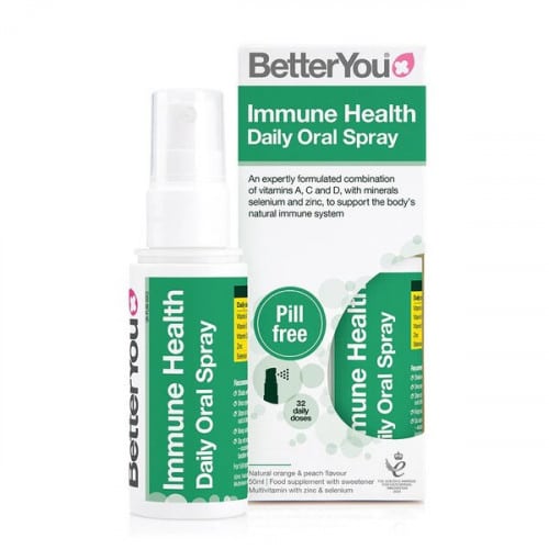 BetterYou - Immunt Hälsospray, Naturlig Apelsin &amp; Persika - 50 ml | Hälsa och välbefinnandeImmunförsvaretHälsokost | Apoteka
