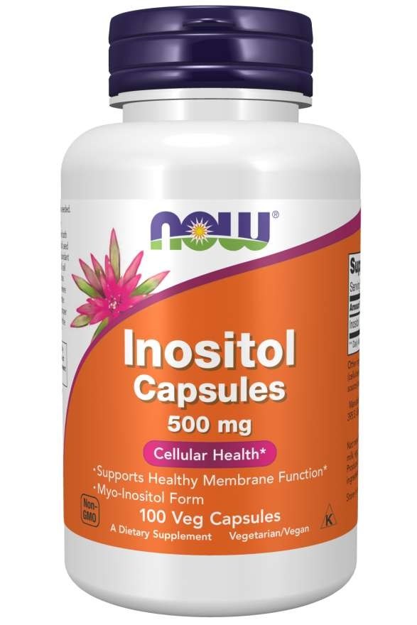 NOW - Inositol, 500 mg | Vitaminer och MineralerVeganska produkterHälsa och välbefinnandeVissa vitaminerHälsokost | Apoteka