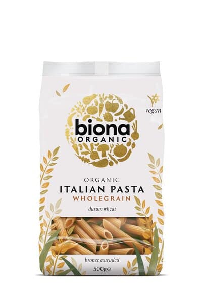 Biona Organic - Italiensk fullkornspasta, 500 g | Veganska produkterHälsokost | Apoteka