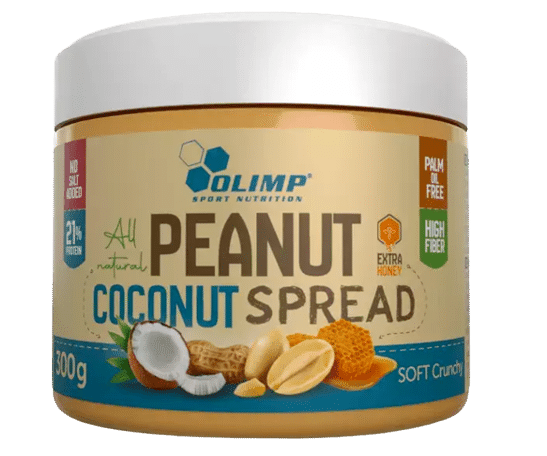 Jordnødde- og kokossmør - 300 gram