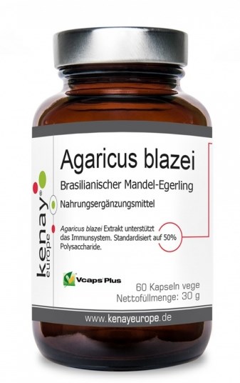 Kenay - Agaricus Blazei Svamp, 60 kapslar | Vitaminer och MineralerHälsa och välbefinnandeBiohackingSvamptillskott | Apoteka