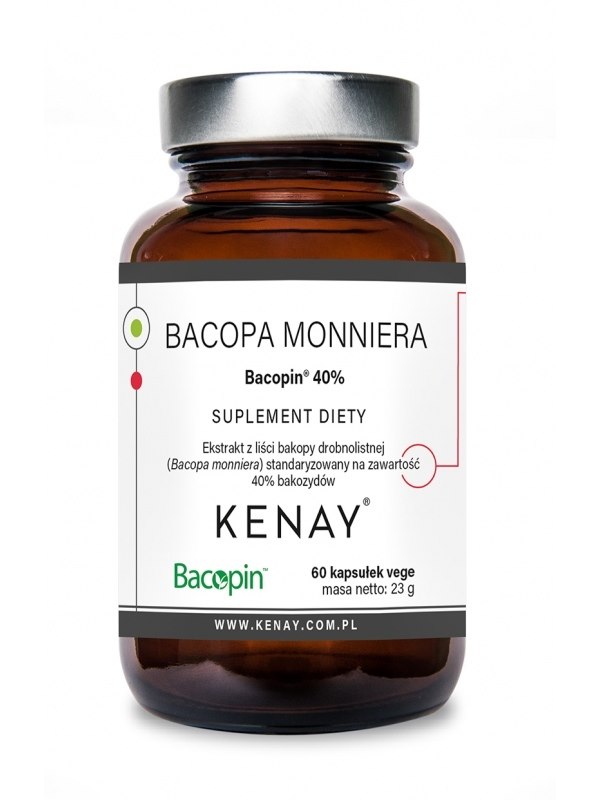 KENAY Bacopa monniera Bacopin 40% (60 caps)