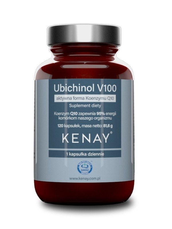 Kenay - Ubiquinol V100 Aktivt Koenzym Q10, 100 mg (120 kapslar) | Vitaminer och MineralerHälsa och välbefinnandeBiohacking | Apoteka