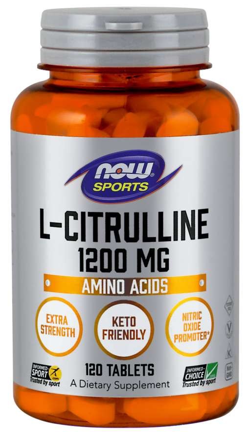 NOW - L-Citrulline Extra, 200 mg | Vitaminer och MineralerVeganska produkterHälsa och välbefinnandeAminosyror och BCAAHälsokostFitness och träning | Apoteka