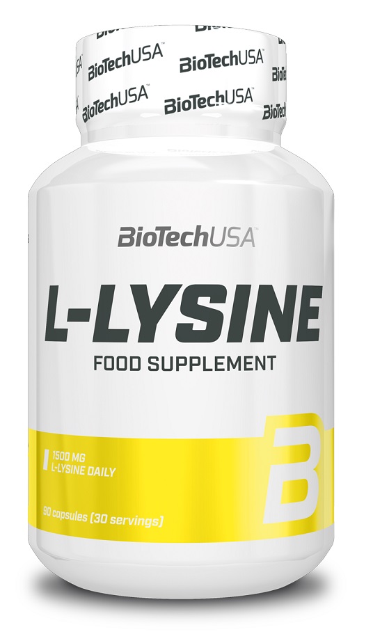 BioTechUSA - L-Lysin, 90 kapslar | Vitaminer och MineralerVeganska produkterHälsa och välbefinnandeAminosyror och BCAAIndividuella aminosyrorHälsokostFitness och träningL-lysin | Apoteka