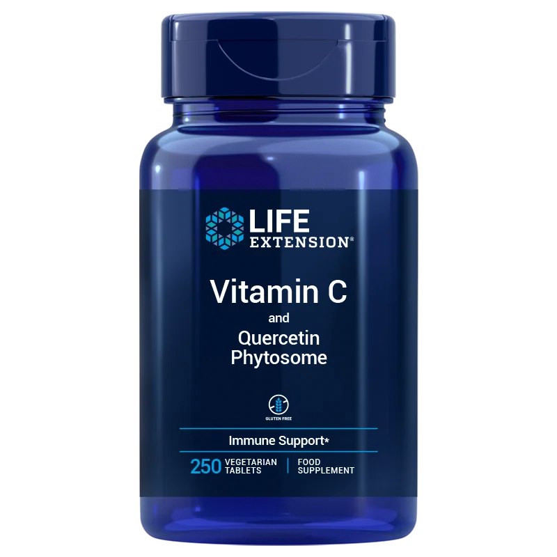 Life Extension - Vitamin C och Quercetin Fytosom, 250 tabletter | Vitaminer och MineralerVissa vitaminer | Apoteka