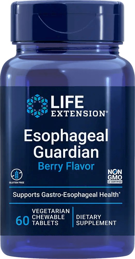 Life Extension - Esophageal Guardian (Berry) (60 Chewable Tablets)