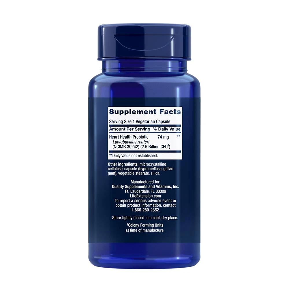 Life Extension - FLORASSIST Heart Health, 60 vegkapslar - Bild 5